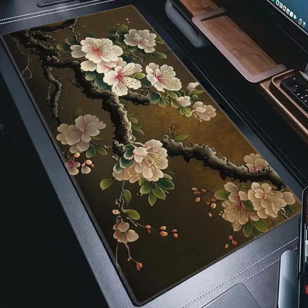 

Flower Mouse Pad Mouse Pad Desk Mouse Pad Cute HD Desk Pad Extended Gaming Keyboard Mats Large XXL Gamer Mousepad 90x40