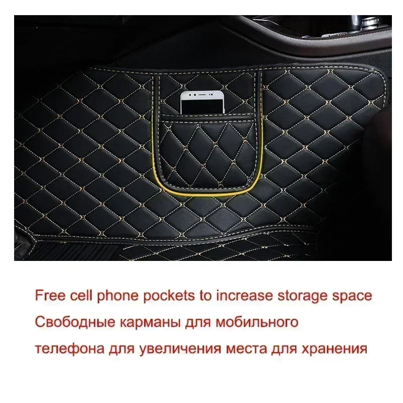 Customized Car Floor Mats for Audi A4 B7 B8 8KH Sedan B9 8WH Allroad 2017-2023 Interior Details Accessories - Image 3