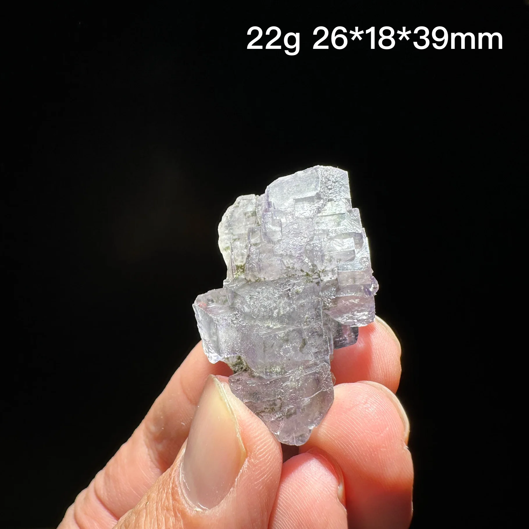 Natural China Yao gang xian fluorite original stone mineral specimen cures crystal Teaching Collection Home Decor