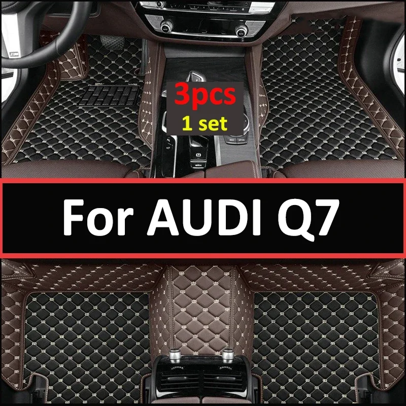 

Car floor mats for AUDI Q7 (Five Seats) 2016 2017 2018 2019 Custom auto foot Pads automobile carpet cover interior accessories