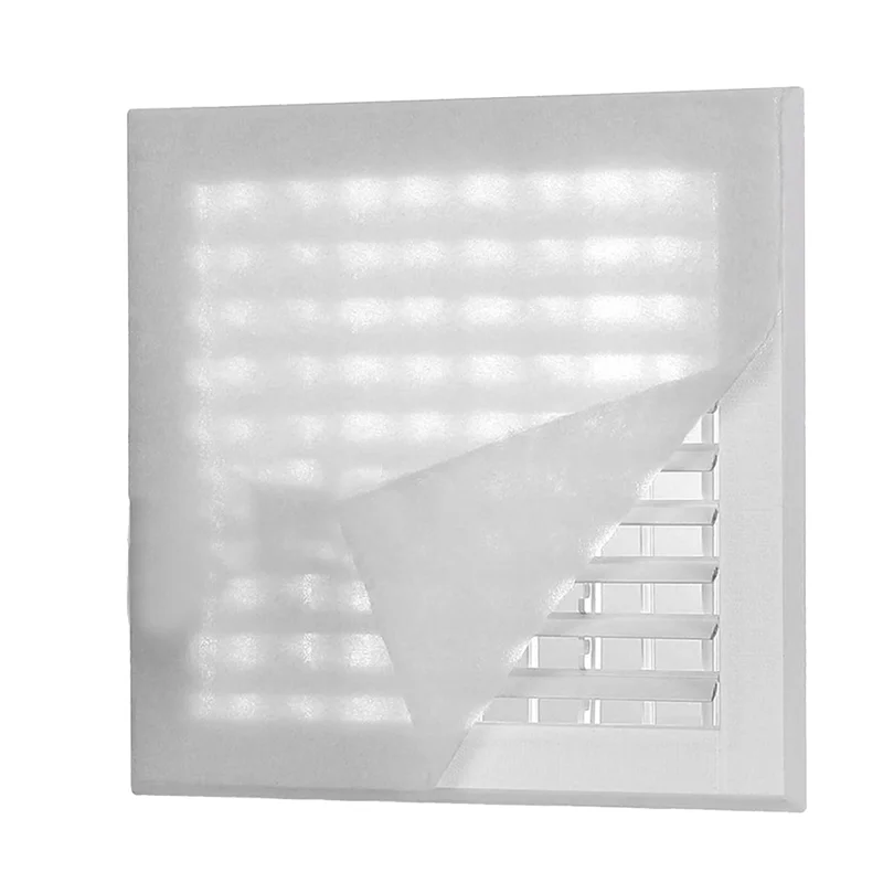 

N08R Air Vent Filter,Cut To Size Air Filter Material , Electrostatic Triple Vent Filters For Floor, Ceiling, HVAC & RV Vents