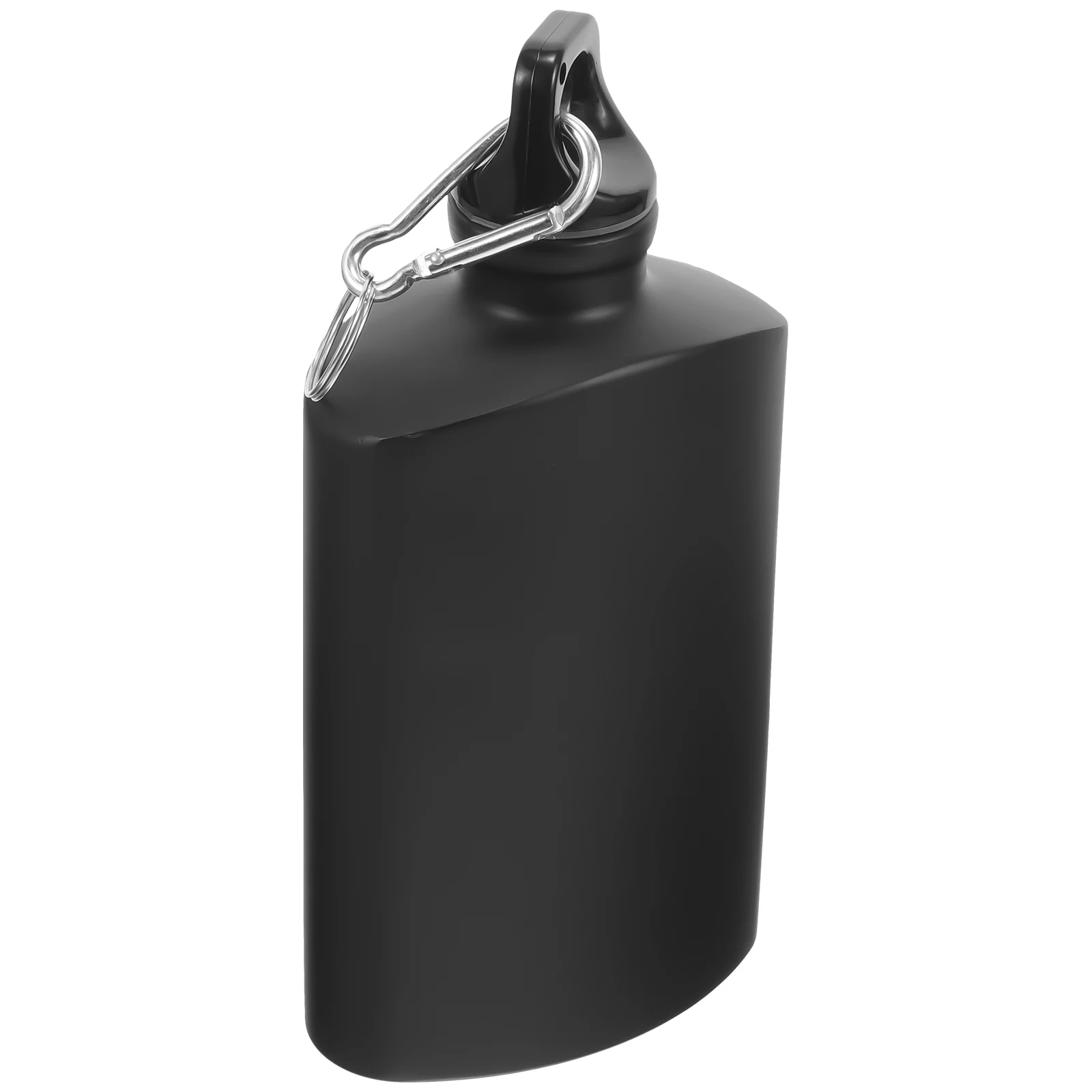 Flat Water Bottle Outdoor Camping Military Aluminum Alloy Leak Proof Portable Hiking Water Canteen Canteen Outdoor Supply