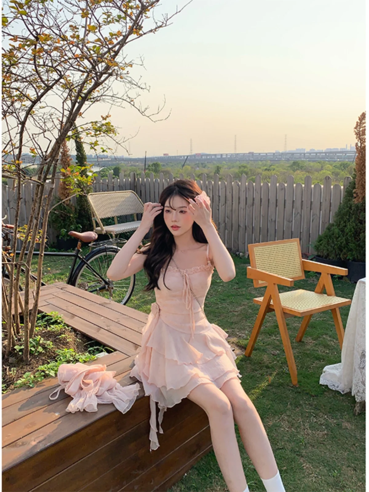 

Новая женская летняя юбка-платье в стиле ретро, без рукавов, маленького размера, для повседневной носки, без рукавов