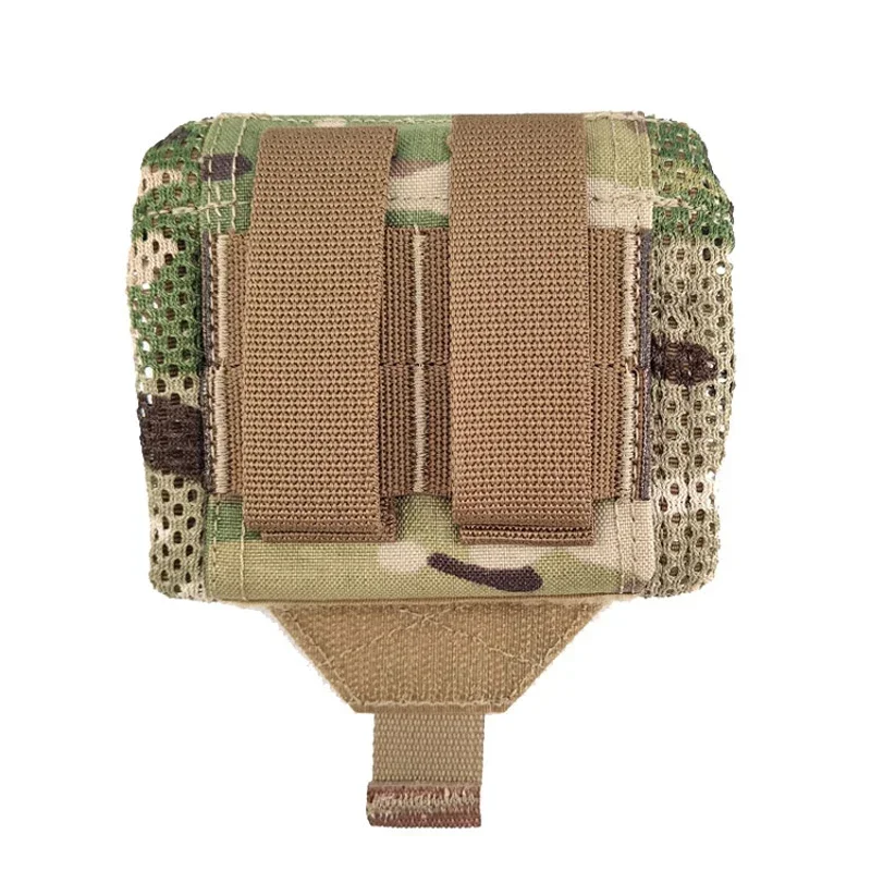 Tactical Mesh Dump Pouch Mini Foldable Net Pocket EDC Magazine Pouch  Outdoor Hunting Recycling Mag Bags 500D view 5