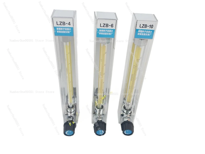 LZB-10/4/6/3WB Glass rotor Flowmeter Water liquid Gas Air anticorrosion Micro float