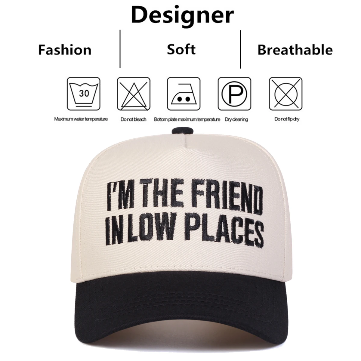 للجنسين أنا الصديق قبعات البيسبول المطرزة الربيع والخريف في الهواء الطلق قابل للتعديل قبعات عادية واقية من الشمس قبعة قبعة رياضية