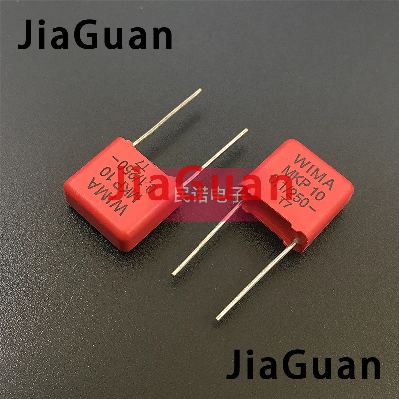 

10PCS RED WIMA MKP10 104 250V p10mm original new MKP-10 0.1UF 100NF audio film 104 PCM10 hot sale 250V0.1UF