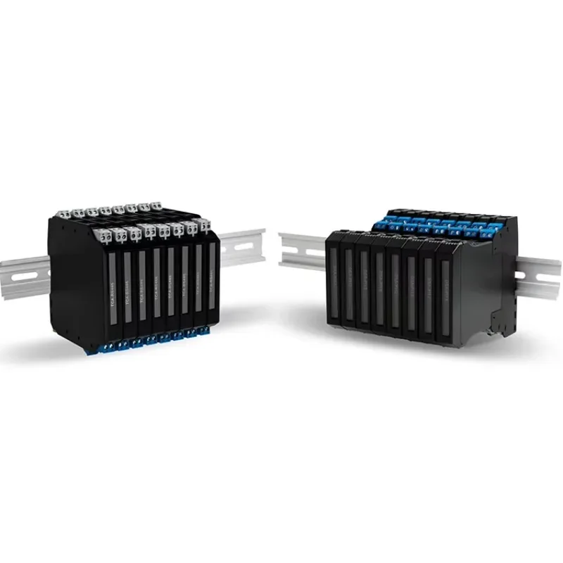 Penghalang Keamanan Komunikasi HART Intrinsically Safe Universal Signal Alarm Setter Isolator 1 Input Komponen Industri