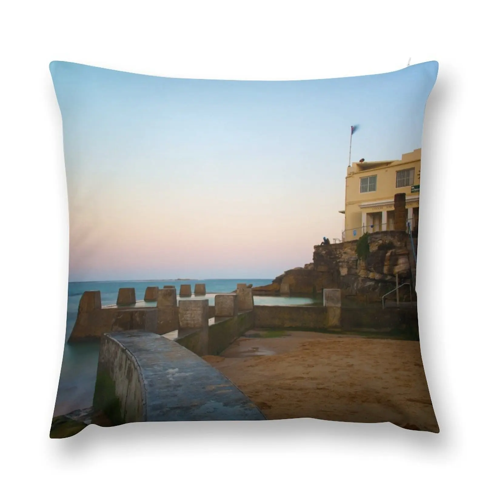 

Coogee Beach Throw Pillow anime girl Sofa Cushions Cover pillow