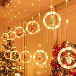 LED Fairy String Light Christmas Wish Ball Colorful Light 8 Modes Outdoor Garden Wedding Home Room Christmas Decoration Lamp