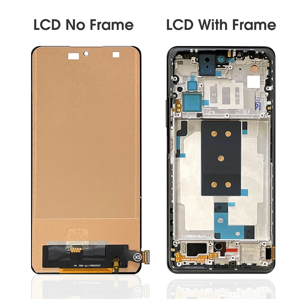 Testato al 100% 6.67 "per Xiaomi Mi 11T Pro LCD 2107113SG Display Touch Screen Digitizer Assembly per Xiaomi 11T sostituzione dello schermo