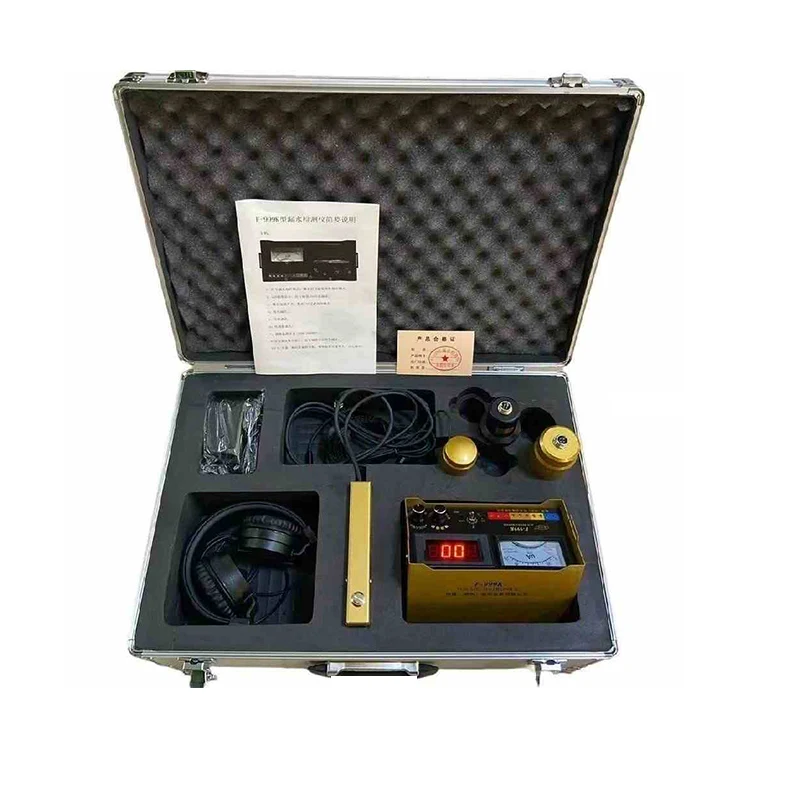 F999K Acoustic Water Leak Detector Water Pipe Leak Detector Leak Tester Machine Industrial Underground Pipeline Leakage Detector