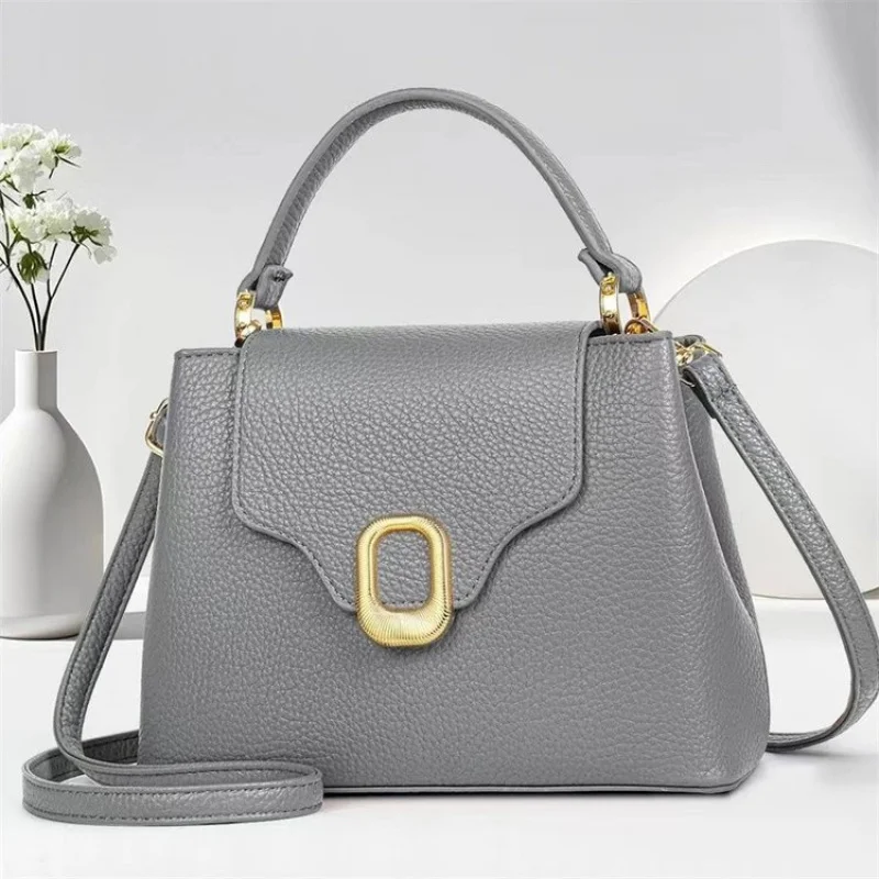 

Модная уникальная сумка-мессенджер высокого класса с большой вместительностью и однотонным цветом для женщин, модная