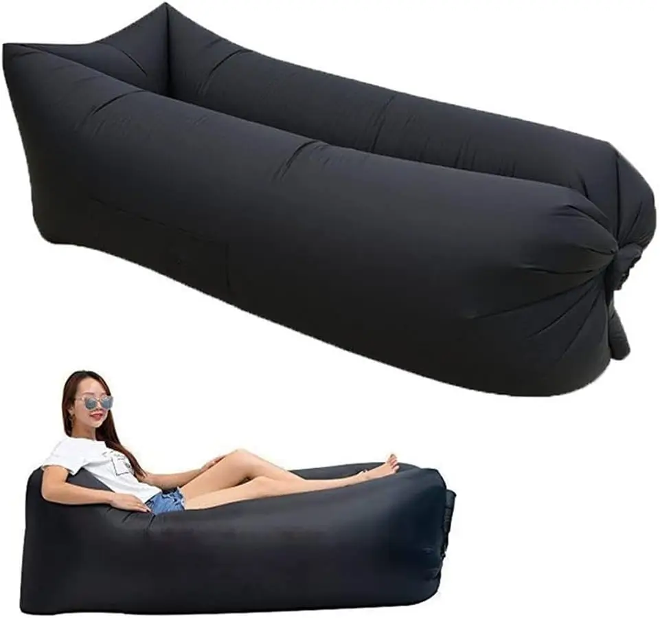 

Ccdxd Air Sofa, Inflatable Lounger Inflatable Couch For Travelling, Outdoor, Camping, Hiking, Beach Parties, Picnic, Backyard,