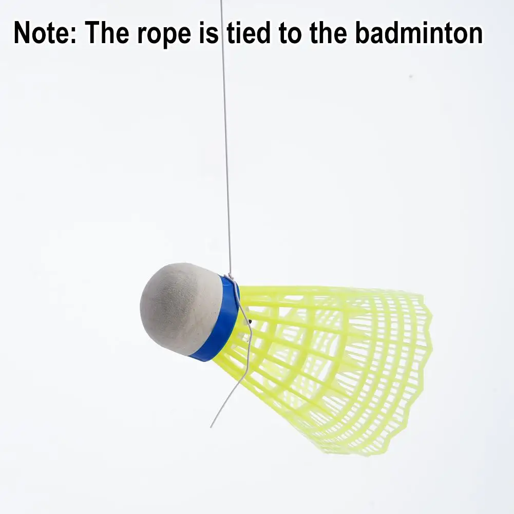 New Badminton Trainers Stretch Professional Badminton Machine Robot Racket Training Sport Self-study Practice Training Aid Tool