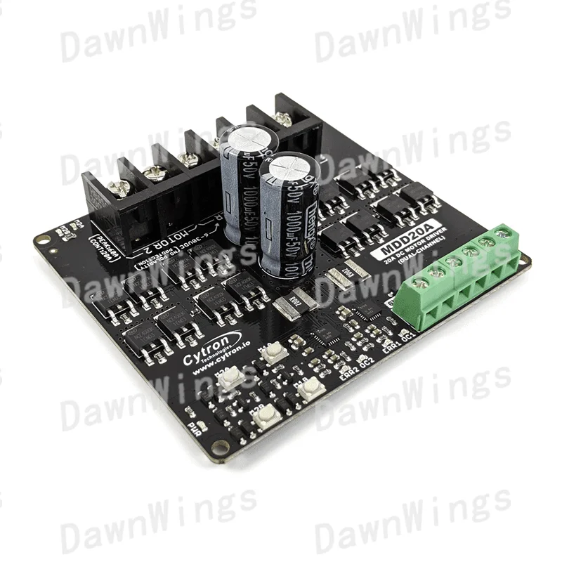 Драйвер двигателя постоянного тока Cytron MDD20A, 20 А, 6–30 В (2 канала)