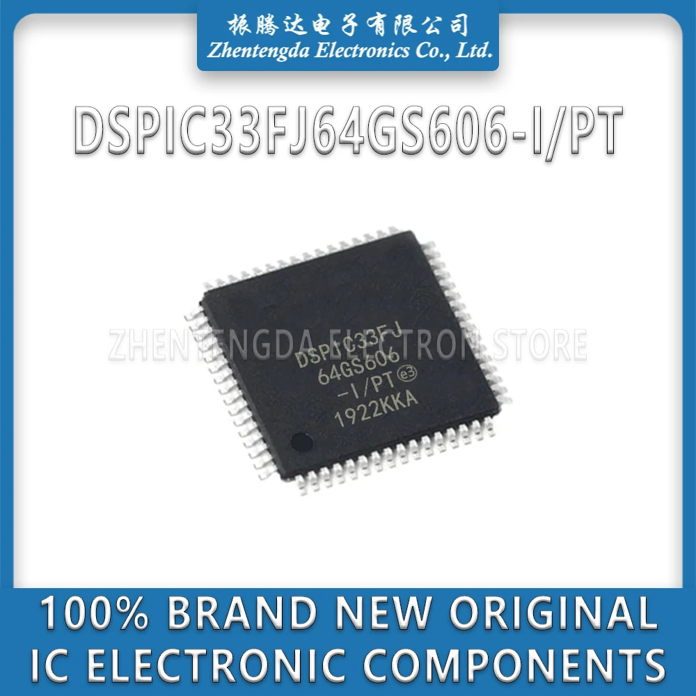 

DSPIC33FJ64GS606-I/PT DSPIC33FJ64GS606-50I/PT DSPIC33FJ64GS606 DSPIC33FJ64GS DSPIC33FJ64 DSPIC33FJ DSPIC33 IC MCU Chip TQFP-64