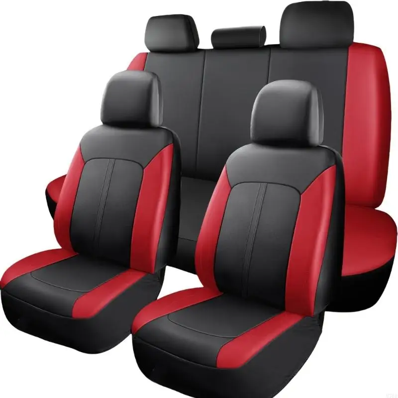 M76E Elegante PU-Leder-Sitzbezüge für Autos mit Schwammfüllung und Belüftung – Detail 5