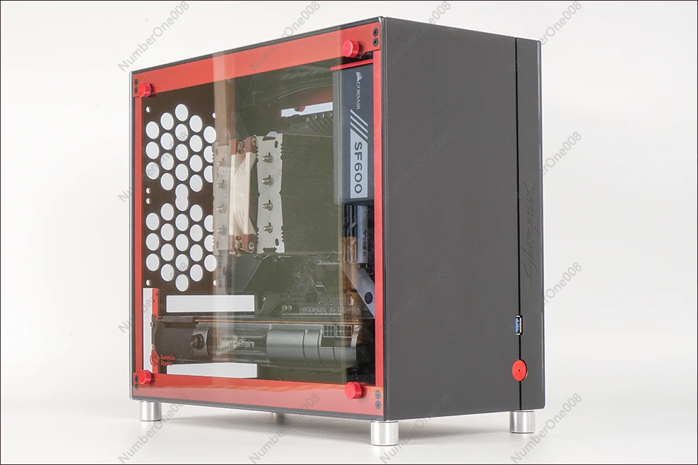 

sunmilo Customized Case: M01 Three-Form Matx Compact All-Aluminum Case 15L
