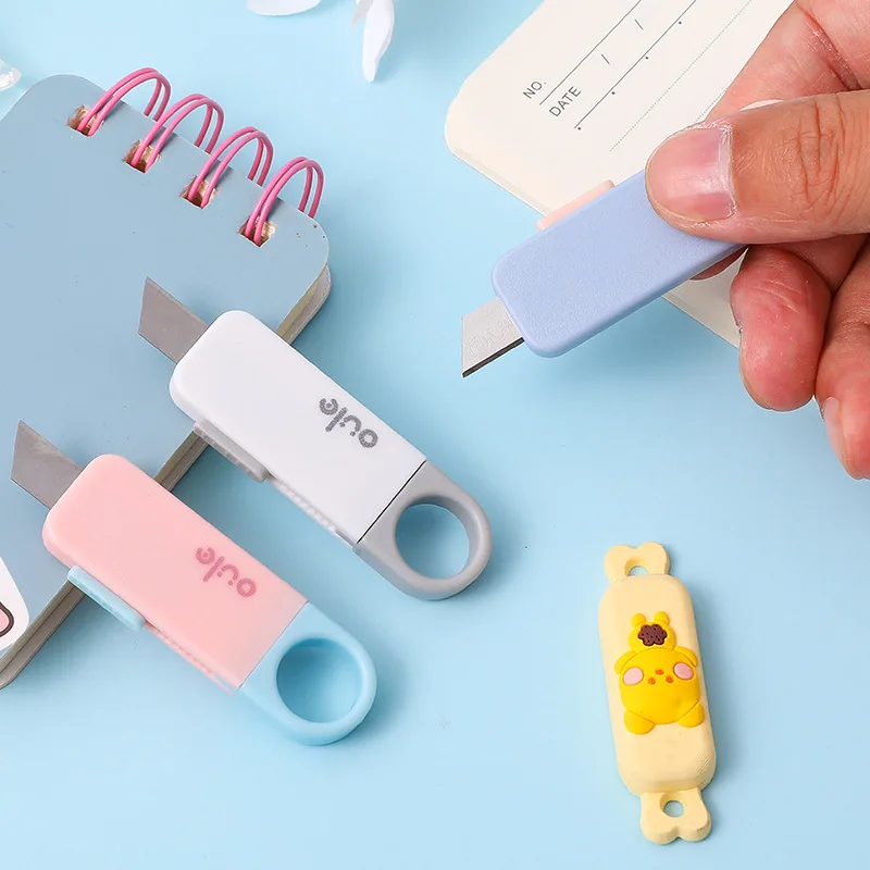 Cute Mini Portable Utility Knife USB Flash Disk Shape Express Box Knife Paper Cutter busta Opener Craft Wrapping Stationery