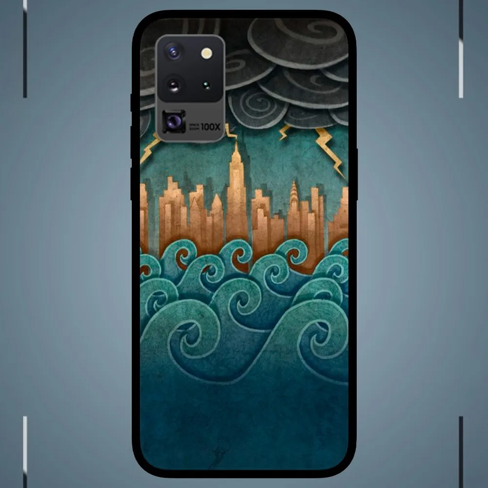 Percy Jackson  Phone Case For Samsung Galaxy S24 S23 S22 S21 S20 FE Note9 10 Plus Ultra Lite 5G Black Phone Case