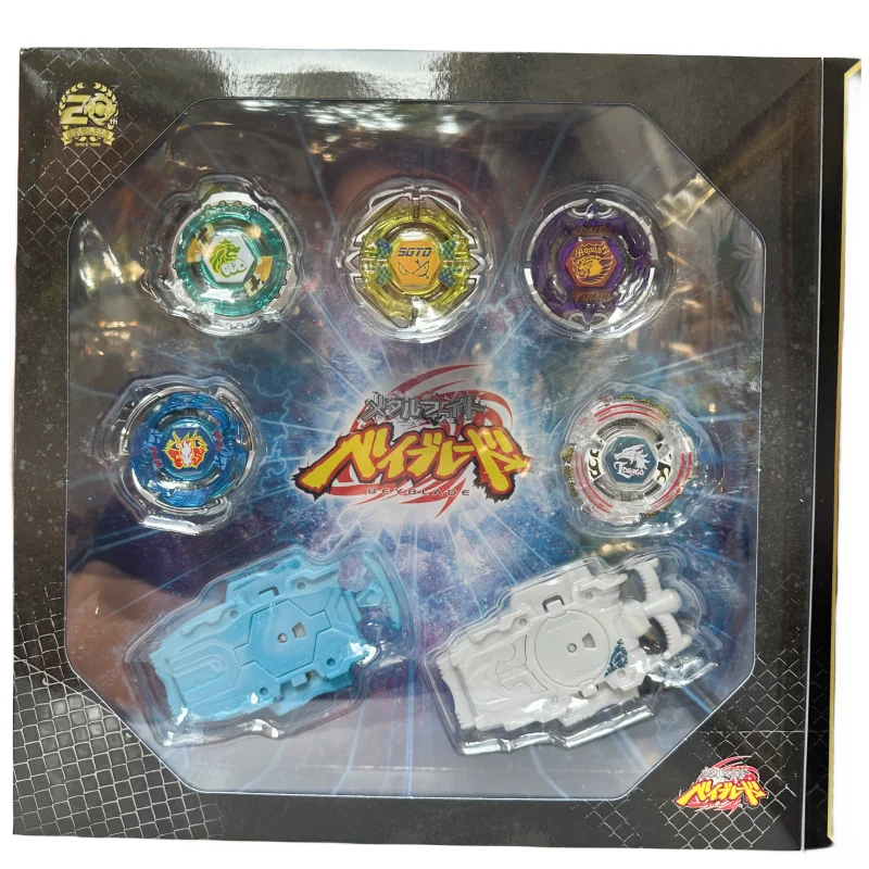 

Takara Tomy Beyblade BBG31 WBBA Beyblade 10th Anniversary Metal Fight Set