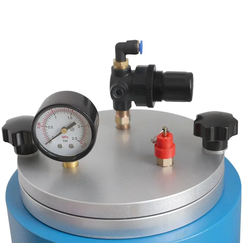 500W 2.5L 110℃ Metal Wax Injector Machine Double Nozzle Jewelry Wax Casting Permanent Equipment with Digital Temperature