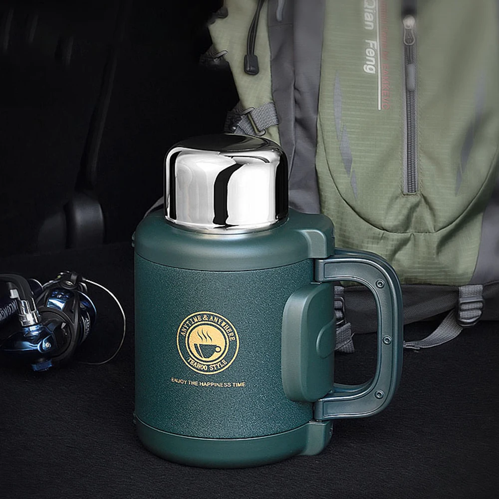 316 stainless steel vacuum flask, Intelligent temperature display thermo jug, Brewing teapot, Outdoor sports water bottle