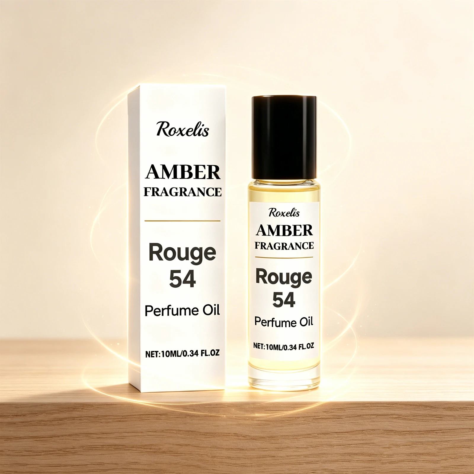 

Roxelis 10ml Sweet Amber Ball Fragrance is Light, Elegant and Easy to Carry. Fresh and Natural Fragrance for Daily Commuting