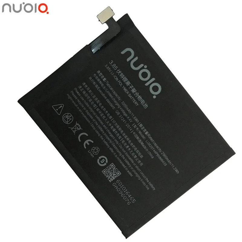 2024 New Battery For ZTE Nubia Z11 NX531J Li3829T44P6h806435 3000mAh High Quality Replacement Rechargeable Battery+Free Tools