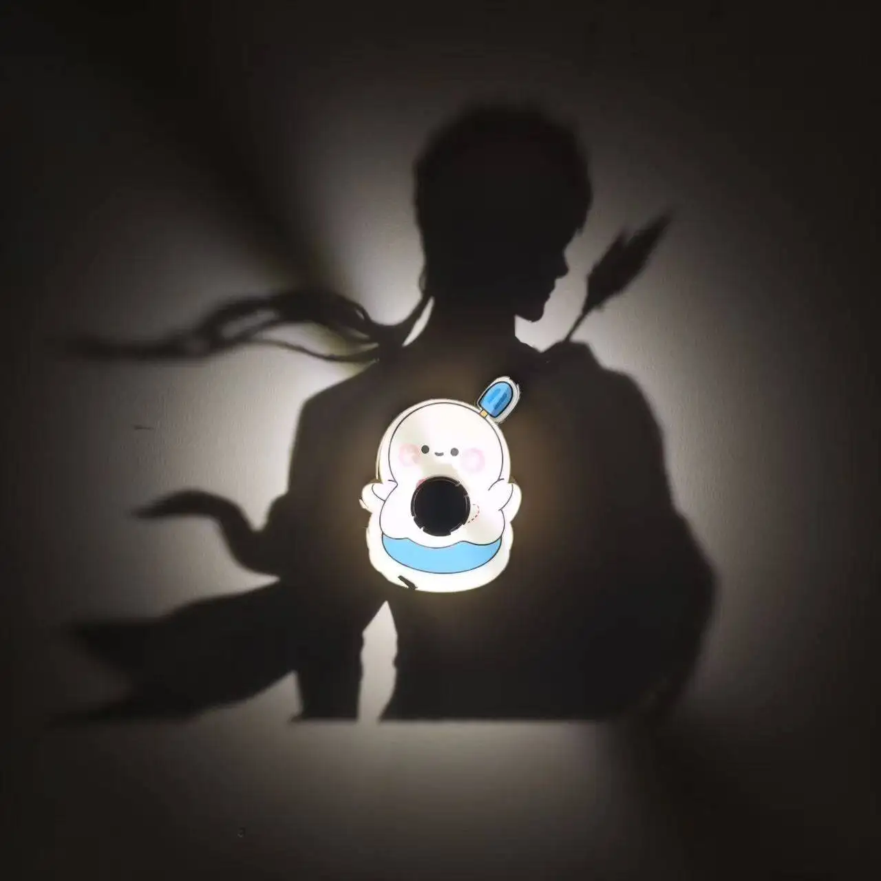 Love and Deepspace Anime Figure Silhouette Wall Lamp Home Decor Shadow Night Light Gift Xmas Caleb Sylus Zayne Xavier Rafayel - view 5