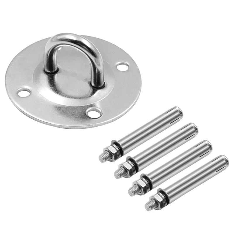 Kit de Suspension au plafond en acier inoxydable 304, support de Suspension ancre, crochet pour hamac de Yoga, balançoire sexuelle, chaise suspendue, sac de sable