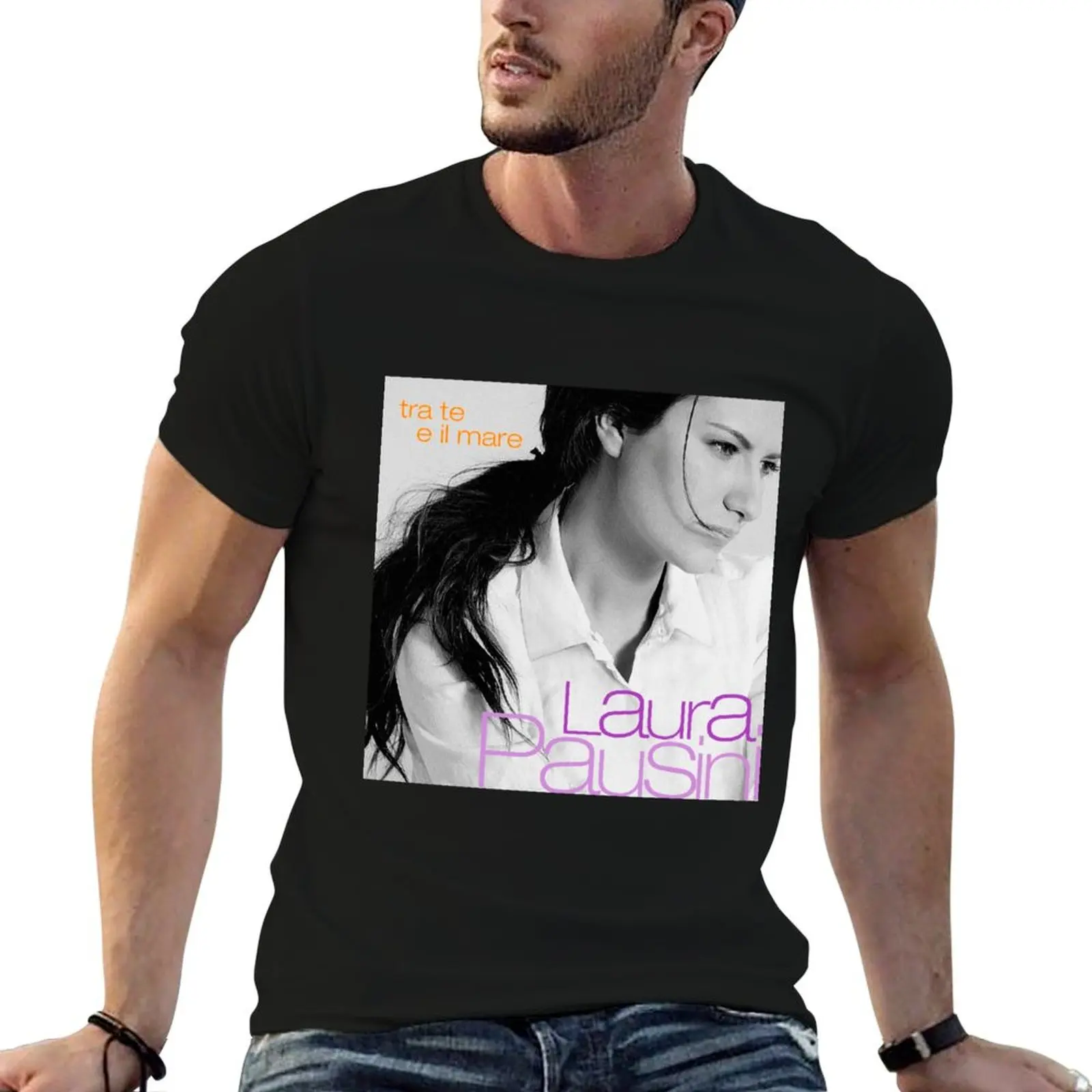 Laura Pausini tra te e il mare T-Shirt vintage clothes summer 2026 vintage t shirt men