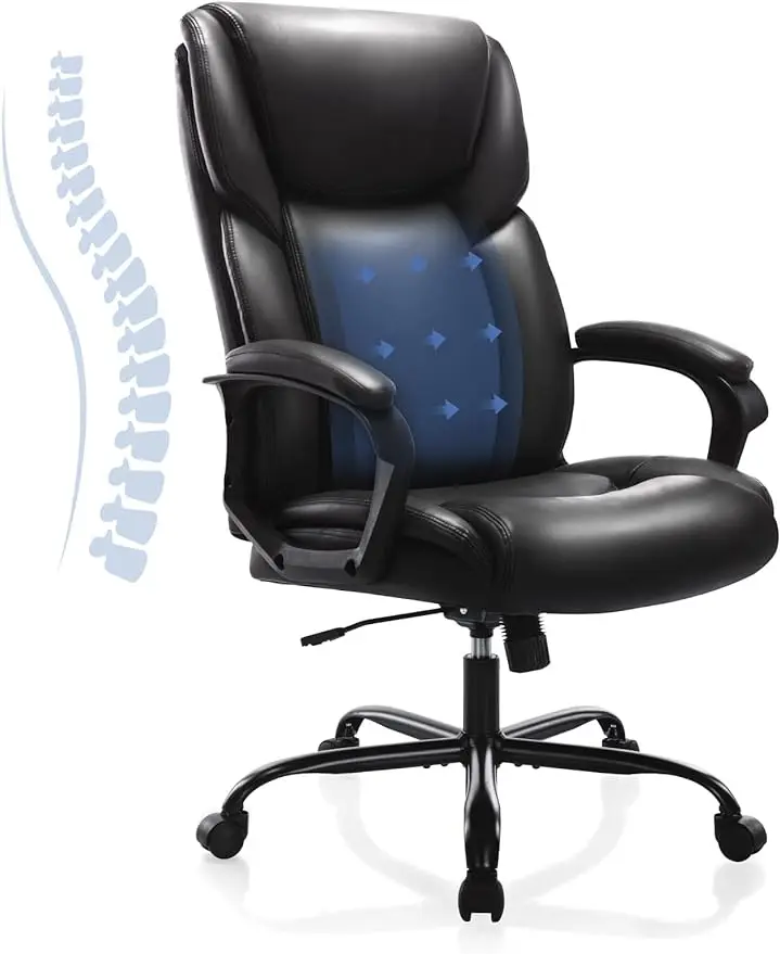 Reposabrazos suave acolchado para escritorio de oficina en casa, soporte Lumbar para ordenador, ergonómico, ajustable en altura