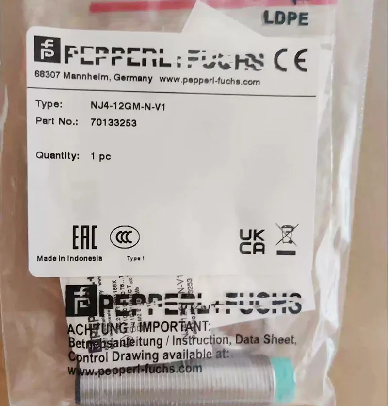 

PEPPERL + FUCHS NJ4-12GM-N-V1 НОВЫЙ 100% гарантия качества