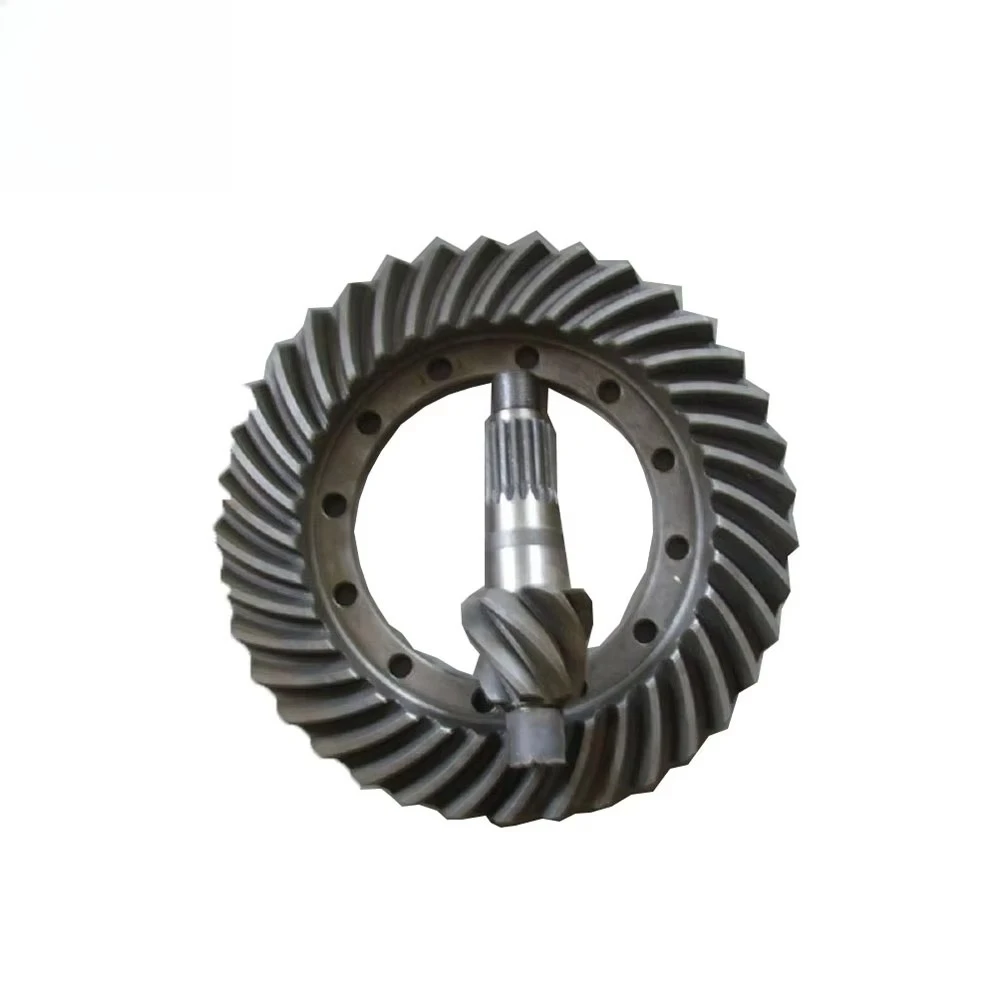 High precision steel crown wheel and pinion gear bevel gear China