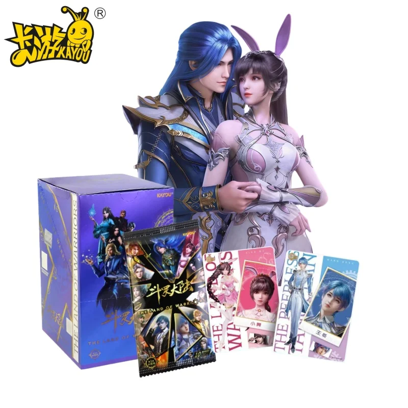 

KAYOU официальная подлинная коллекционная карточка Douluo Continent Animation Series Eternal Edition, коллекция аниме-игр, праздничные подарки
