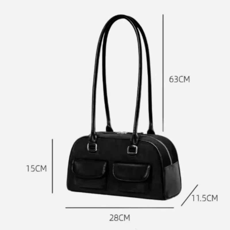 UKF New Luxury Leisure Women\'s Handbag Versatile for Commuting Shoulder Underarm Bags For Women Bowling Bag Korean Designer Bran