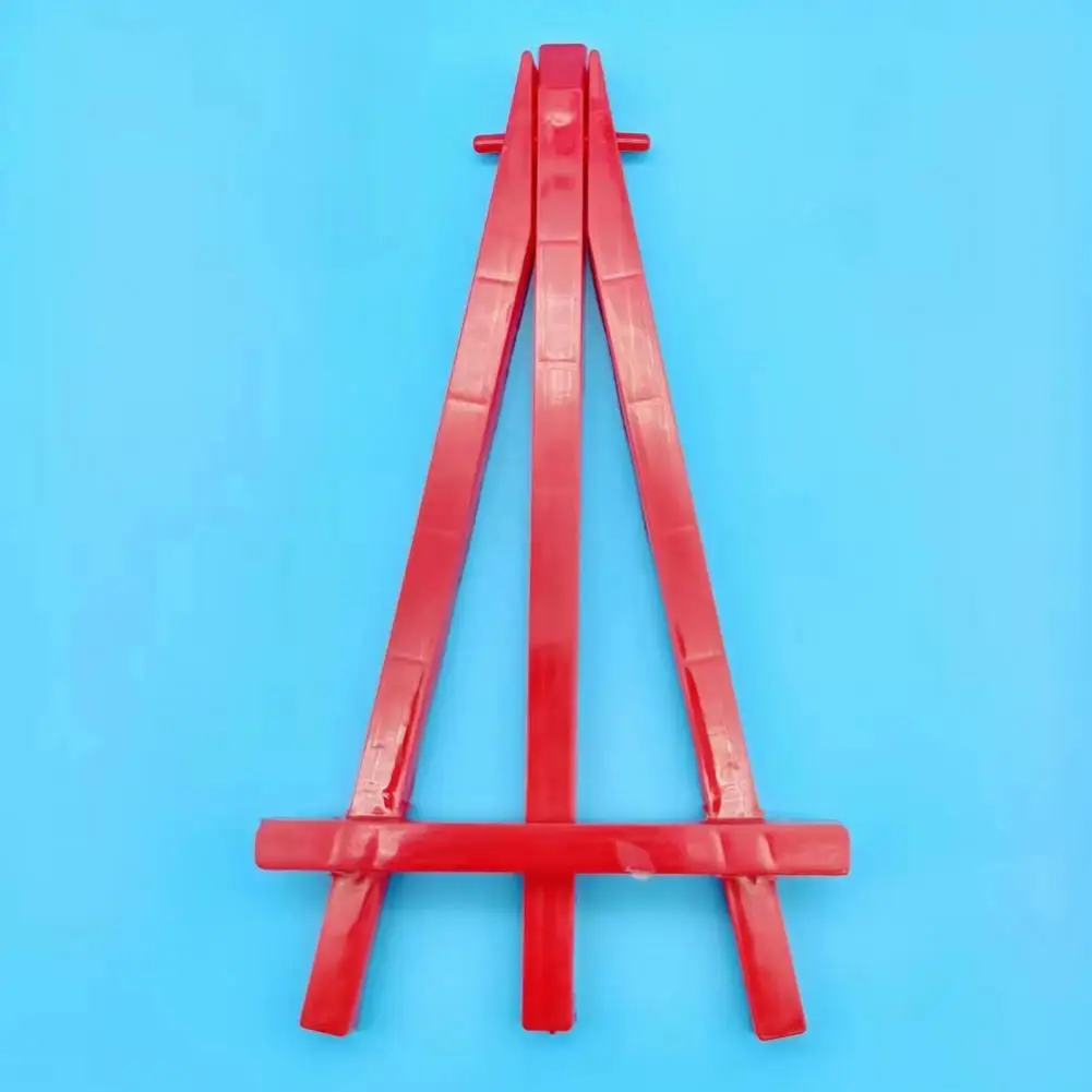 Triangle Design Painting Stand Set of 5 Mini Plastic Sketching Easels for Kids Art Display Triangle Holder Stand Artist Easels