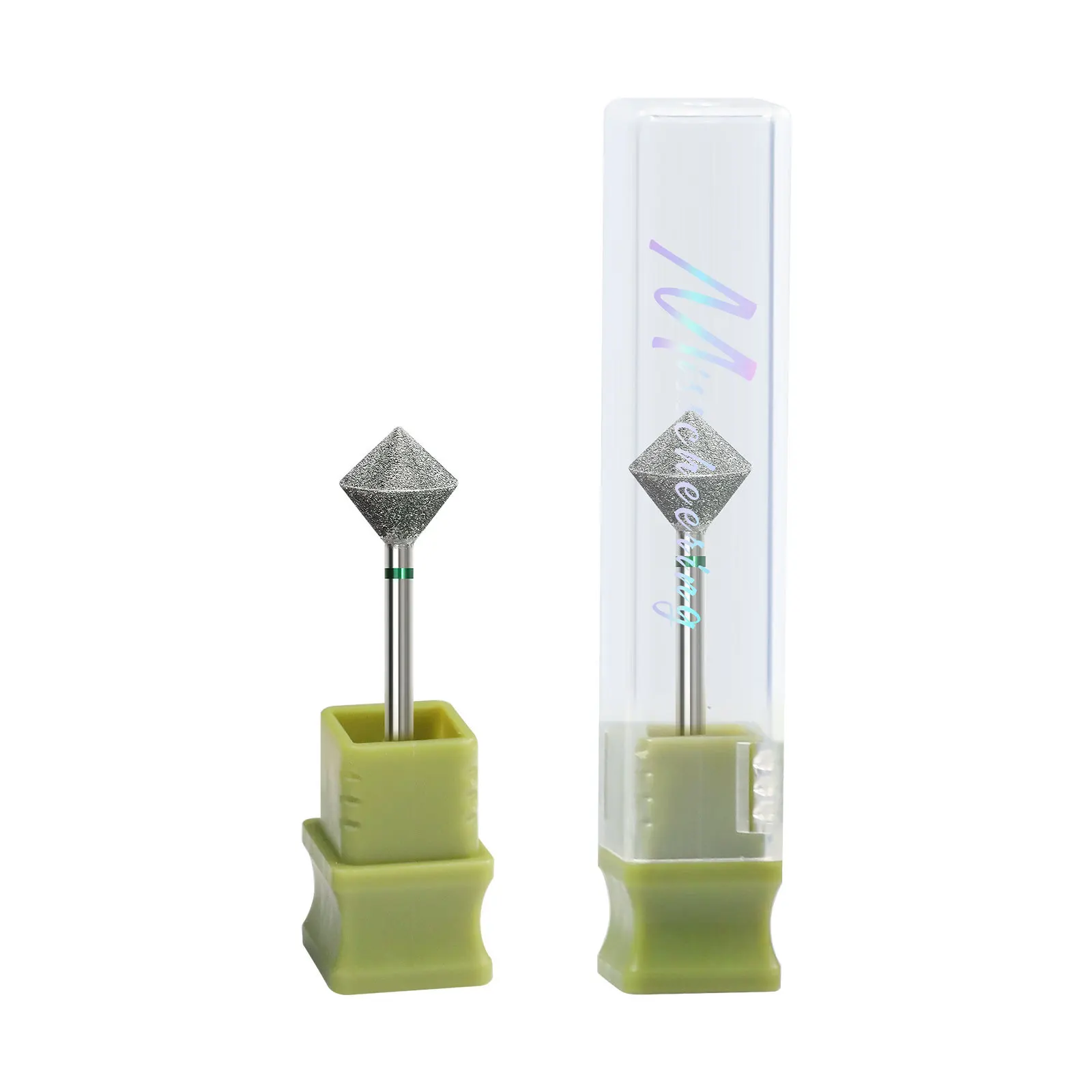 Fresa per punte da trapano per unghie diamantate per manicure Accessori per trapano elettrico con fresa rotativa Accessorio per attrezzatura per nail art