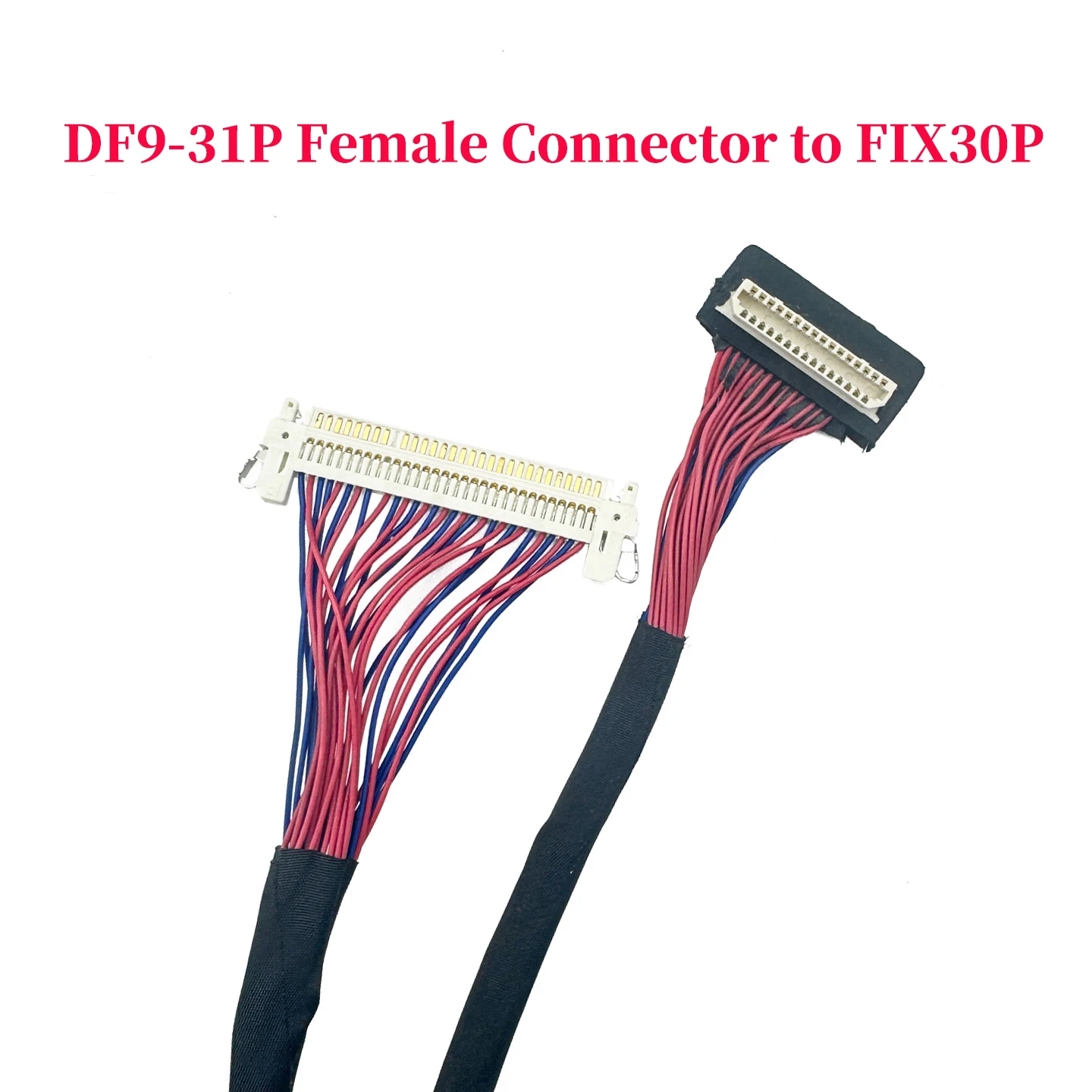 Custom DF9-31 Female Connector FIX30P for Sharp Display Cable LVDS Industrial/Medical Equipment Cable DF9 Series