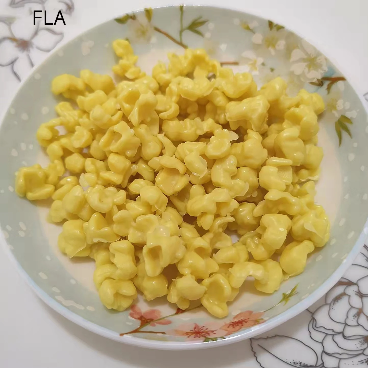 10mm Simulation PVC Fake Popcorn Pop Corn Home Miniature Food Play Decor DIY Phone Case Deco DIY Hair Accessories