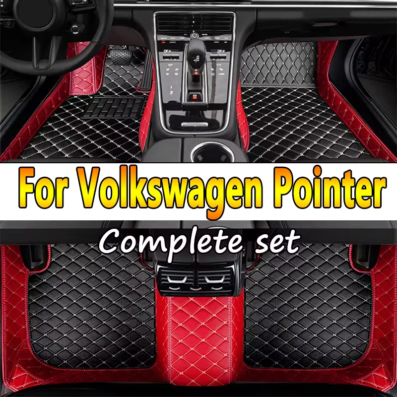 Customized Artificial Leather Car Floor Mat For Volkswagen Pointer 2004 2005 2006 Protect Your Vehicle's Interior Accessory