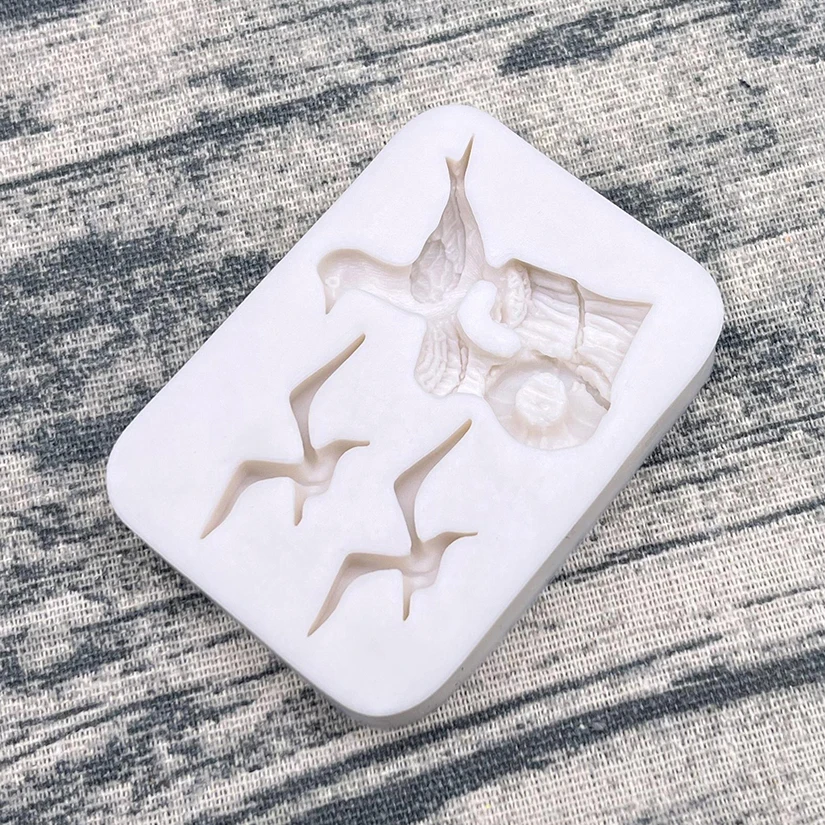 Seagull Silicone Sugarcraft Mold Fondant Cake Decorating Tools