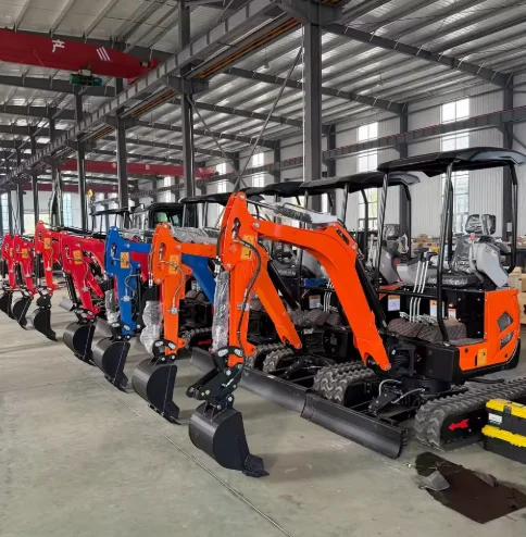 YG Customized Fast Delivery Small EPA EURO5 Small Excavator Machine 1.8 Ton Micro Small Digger With Optional Attachment