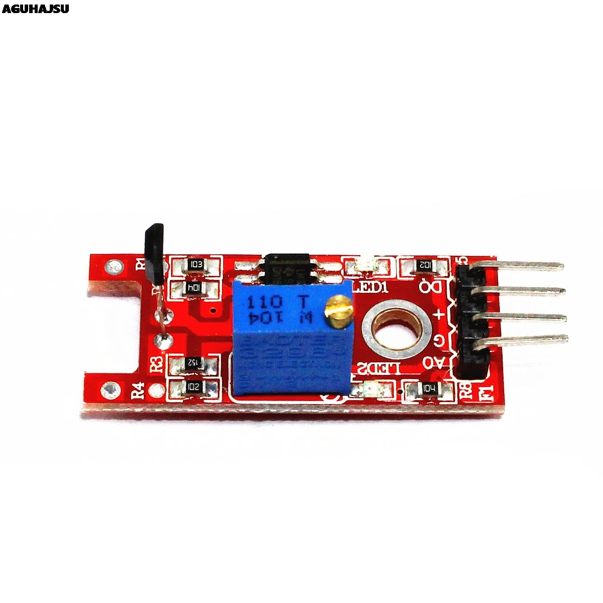 스마트 전자 선형 마그네틱 홀 스위치 속도 계산 센서 모듈, 아두이노 DIY 키트용, 4 핀 KY-024