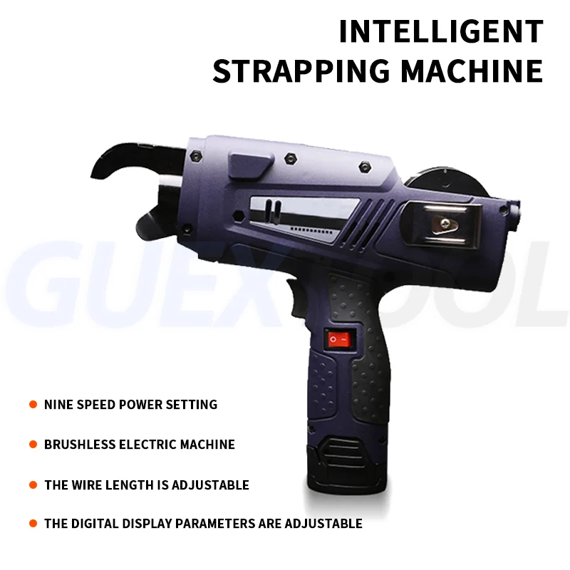 Fully Automatic Electric Rebar Tying Machine Tie Machine Wire Tying Machine Wire Tying Tool Mechanic Electric Tool Set Power