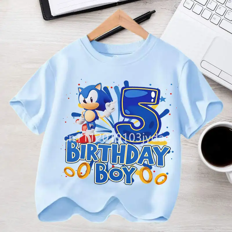 Sonic Birthday T-Shirt Set 4
