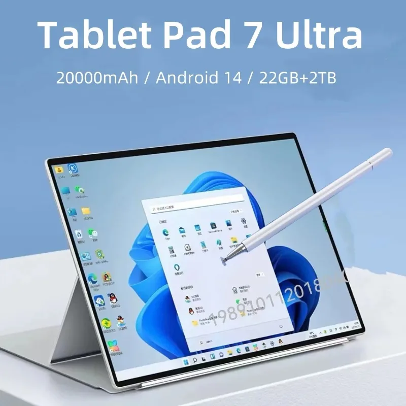 

2025 Global Original MI Tablet Pad 7 Ultra 11 Inch Android 14 22GB+2TB 20000mAh 5G Dual SIM Card WiFi GPS HD 4K Mi AndroidTablet