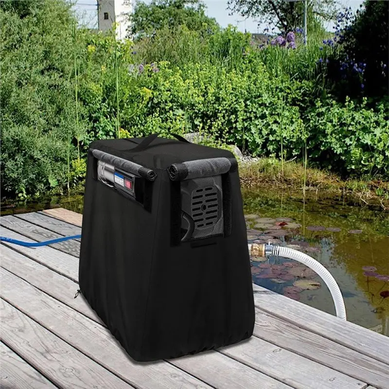 AAAN-Well Pump Protective Cover Weather-Resistant Oxford Shelter With Vents, Easy-Fit Design For Outdoor Use
